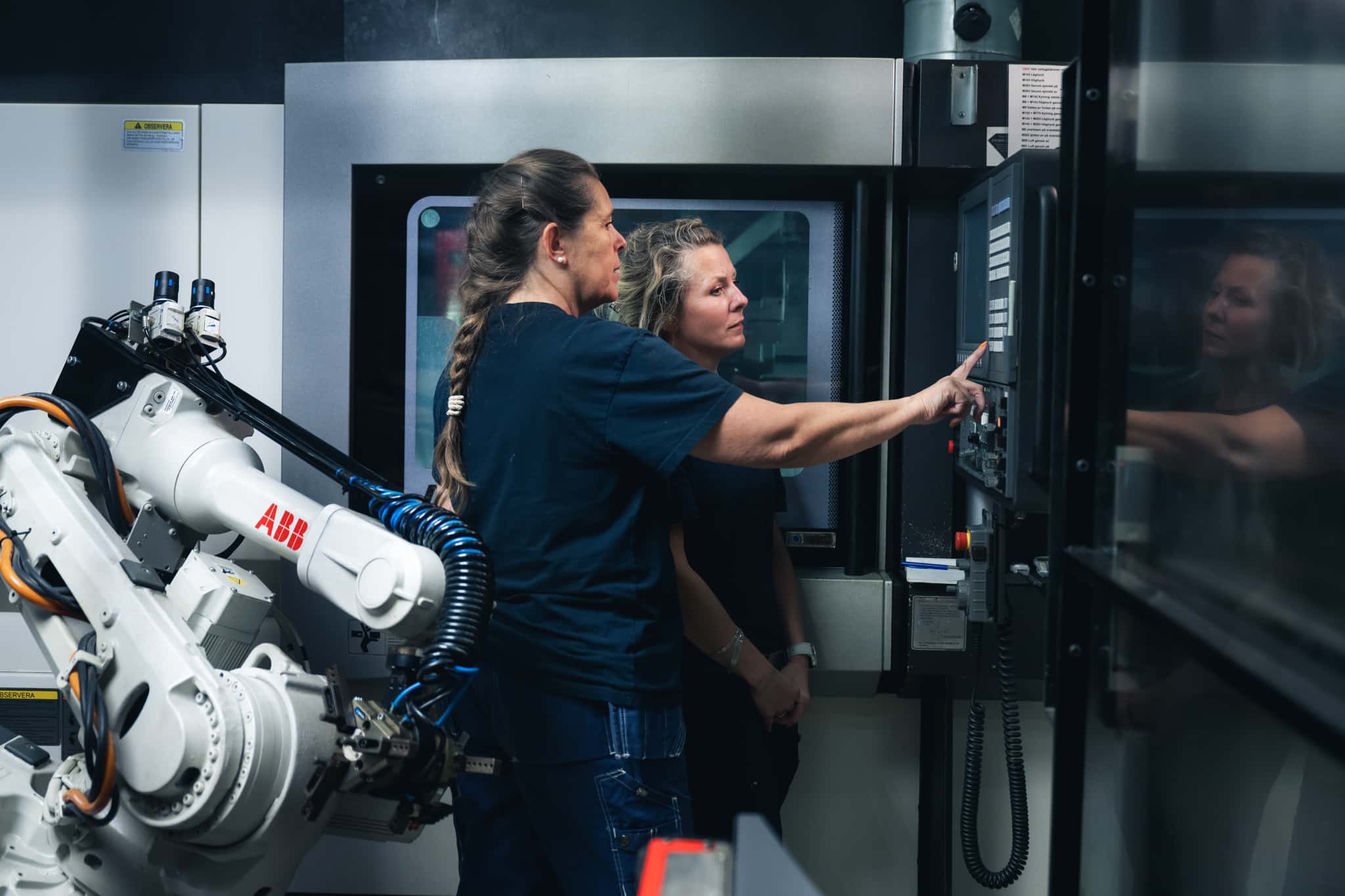 Förändringsarbete  pågår hos tillverkande företag. 