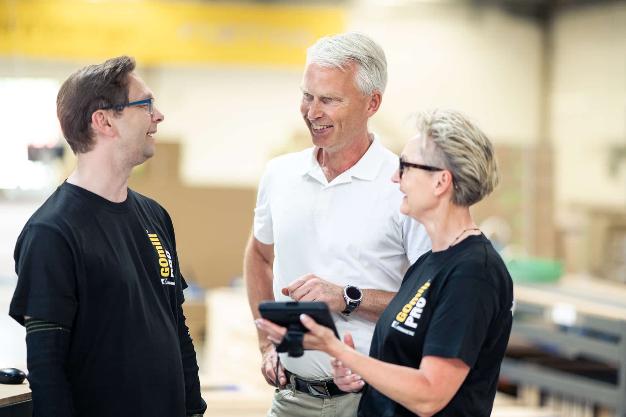 Coach från IUC Syd besökar tillverkande företag i Skåne.