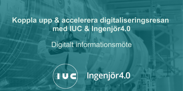Ingenjör4.0 - Digital informationsmöte #1