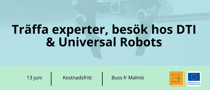 Robotresa till DTI & Universal Robots i Odense 13 juni