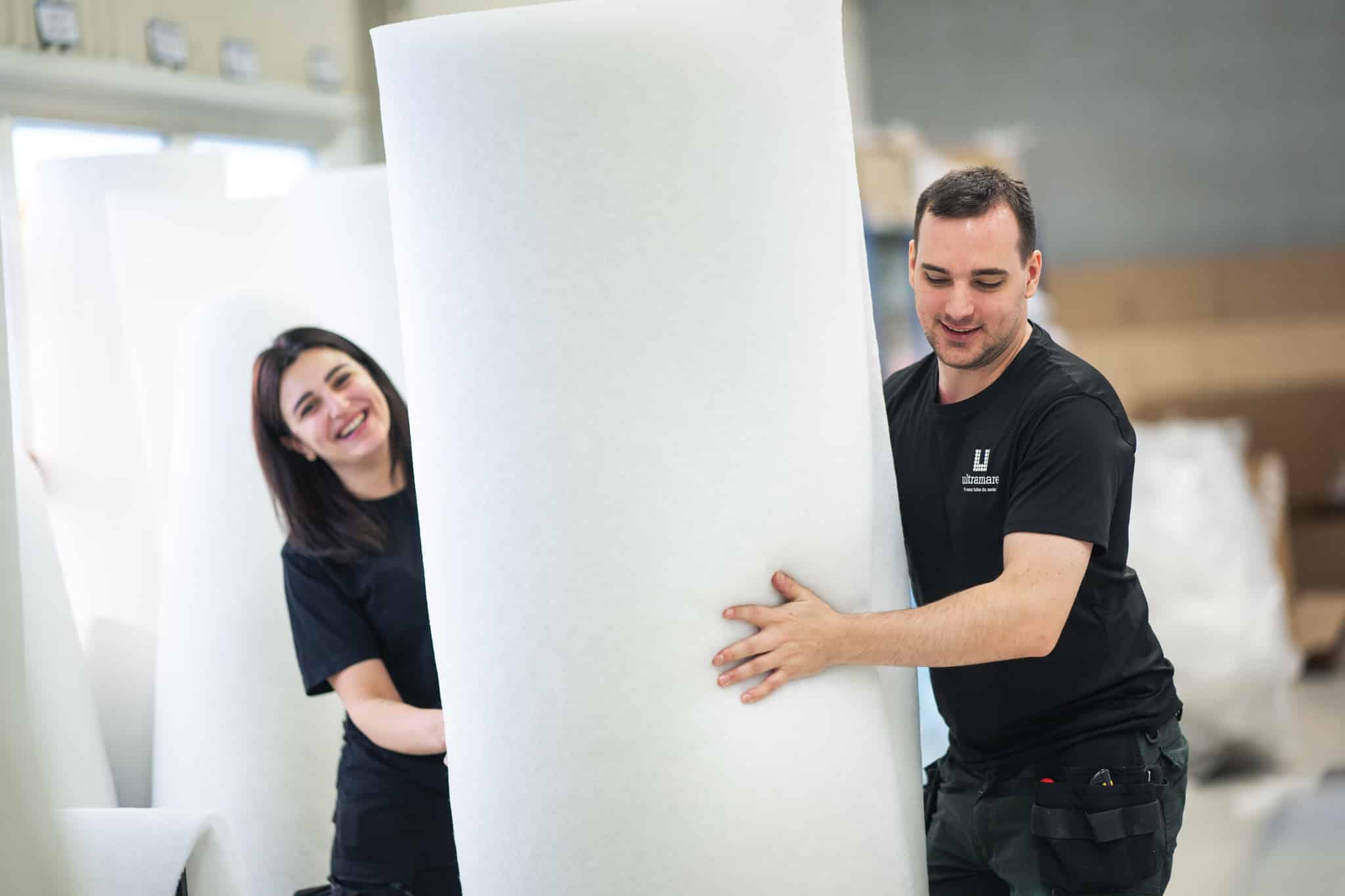 Cirkulära textilmaterial i medelstort tillverkande företag