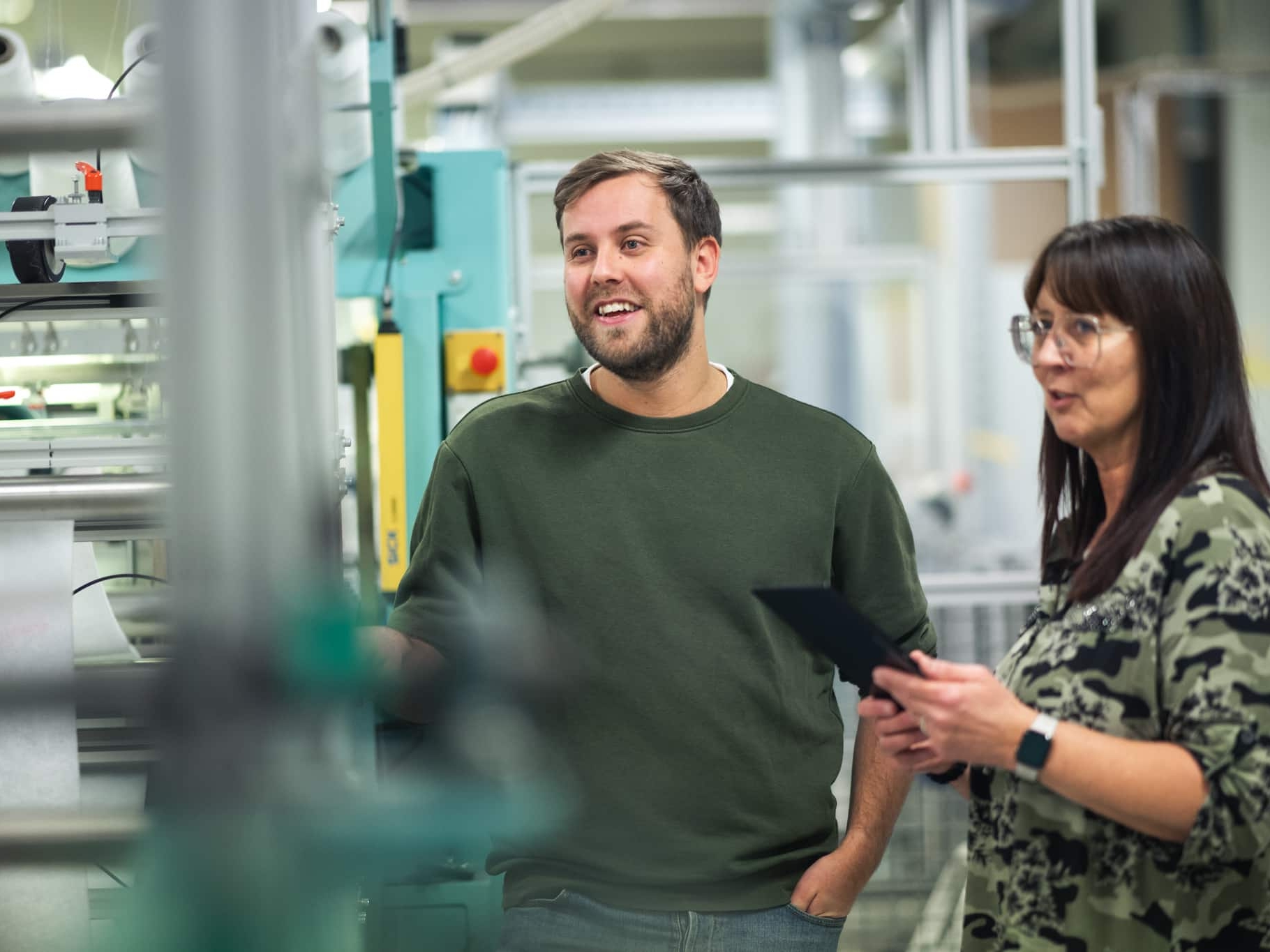 Kompetensutveckling som gör att operatörer kan mer om digital teknik. 