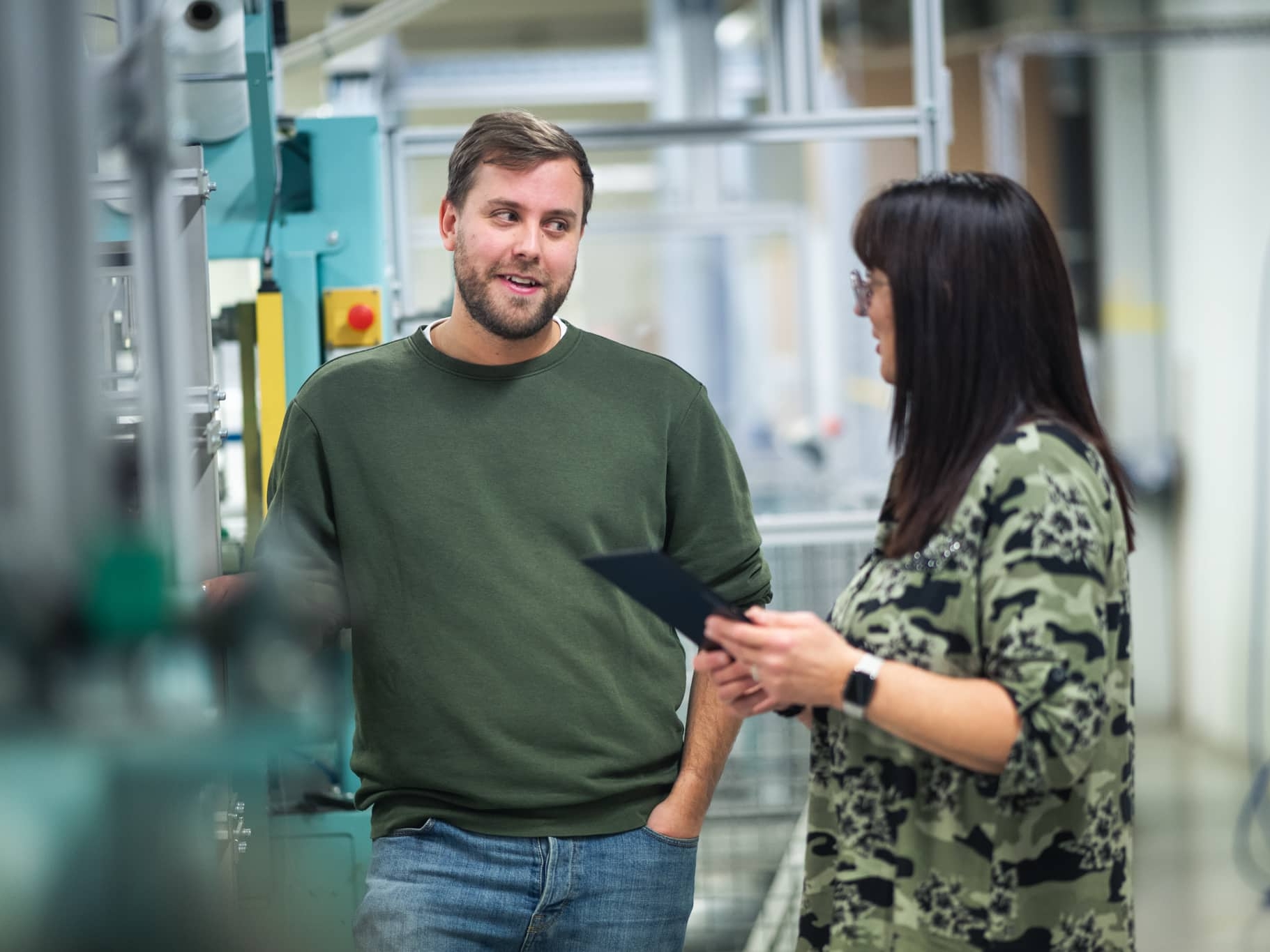 Operatörer kompetensutveklar sig.