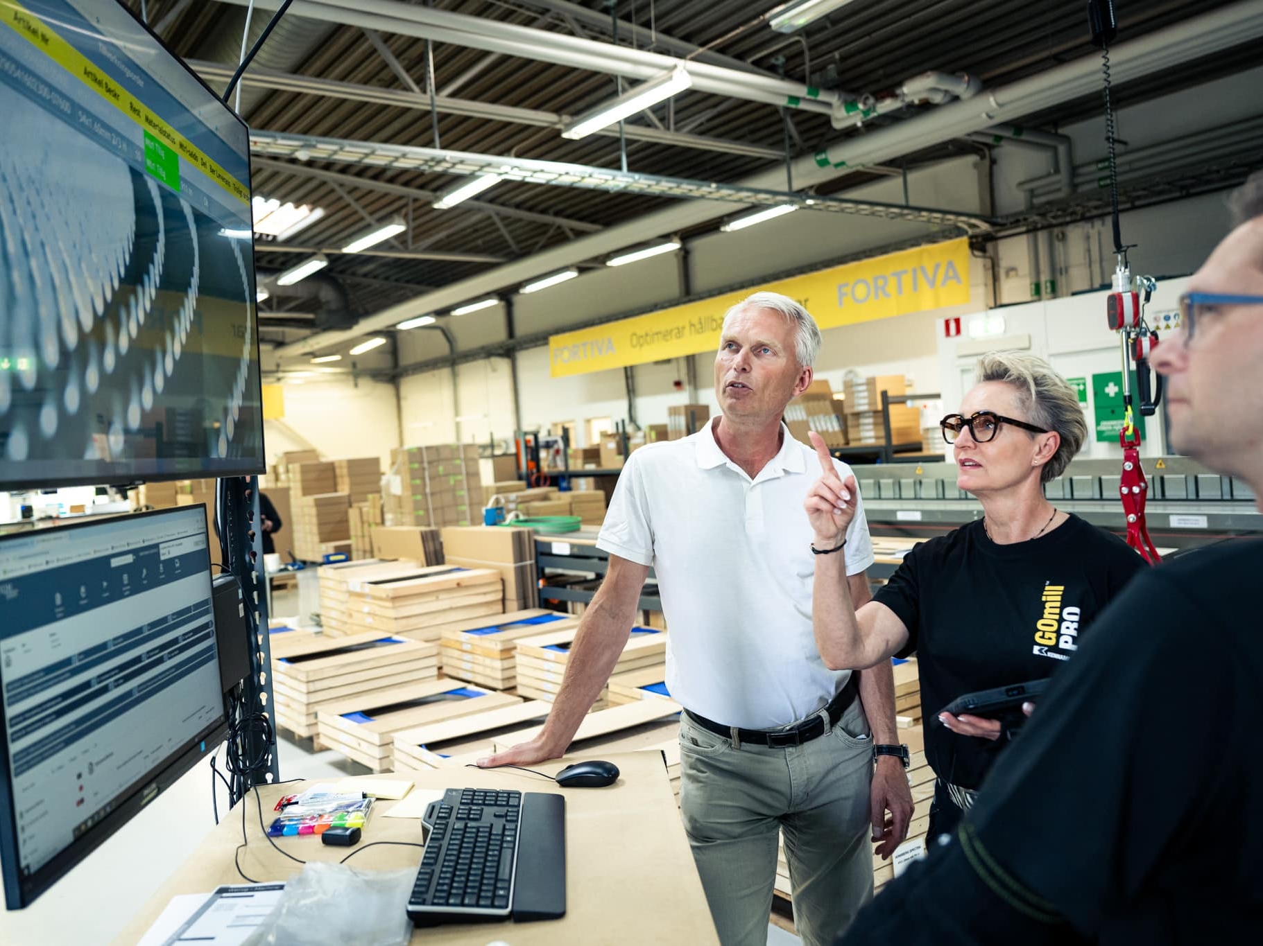 Artificiell intelligens i produktion hos industriföretag. 