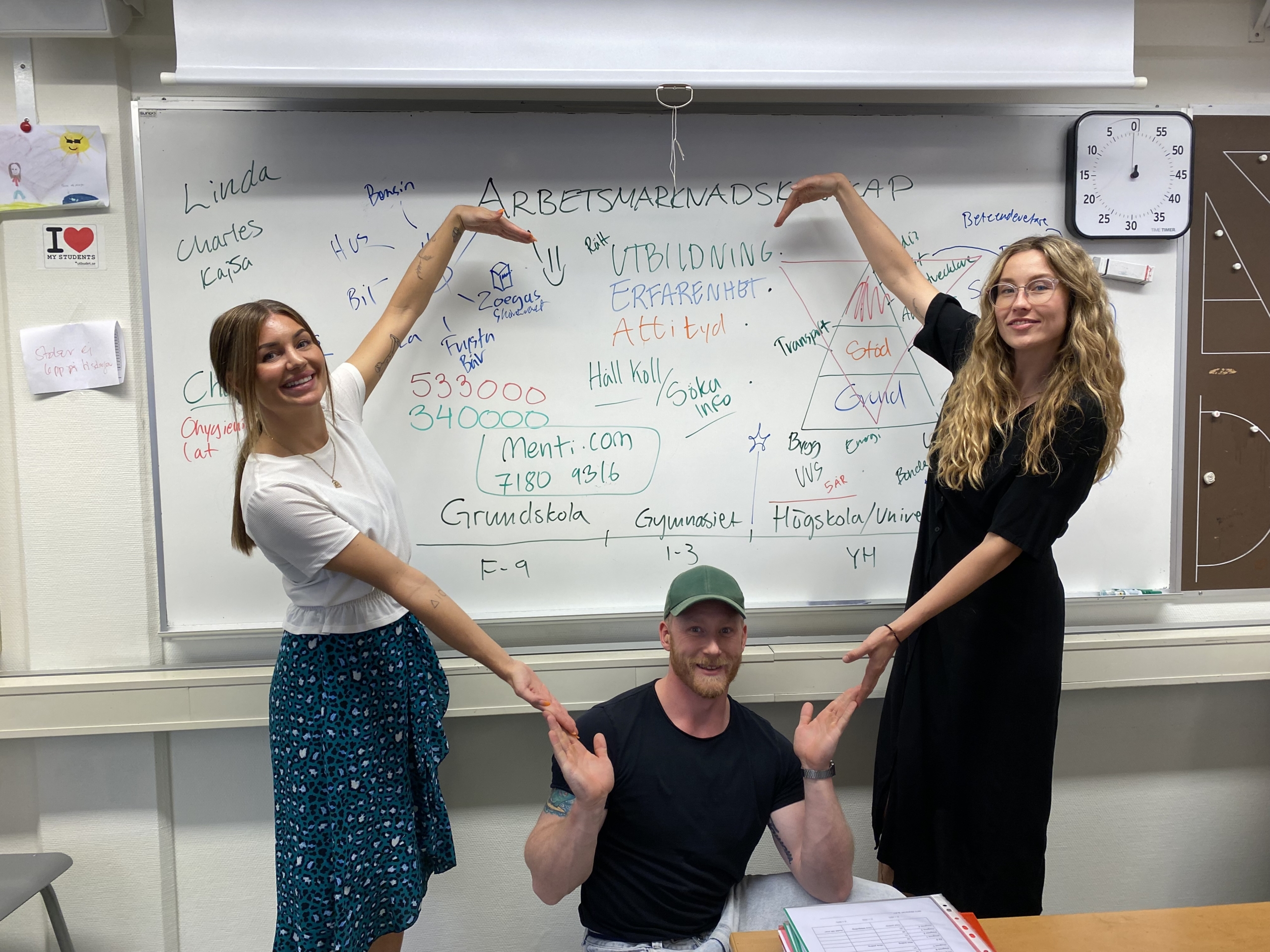 Arbetsmarknadskunskap genomför inspirationsföreläsningar från åk 5 till gymnasiet och träffar skolans personal och föräldrar. 