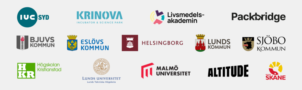 Projektpartners loggor